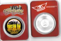 AEROSMITH 50 Anniversary Dream 1 Unze Silber 2 Dollar farbig Niue Nordrhein-Westfalen - Kamp-Lintfort Vorschau