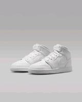 Nike Air Jordan 1 Mid 554725-130 Unisex Sneaker Weiß Gr. EU 38 Hessen - Lampertheim Vorschau
