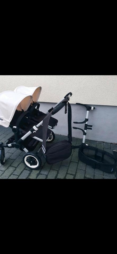 Bugaboo Donkey Geschwister-/Zwillingswagen – inkl. neuer Reifen! in Gummersbach