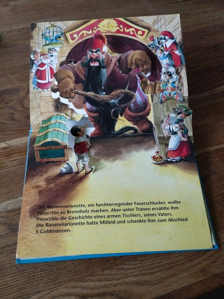 Pinocchio Pop Up Buch 1998 in Schnaittach