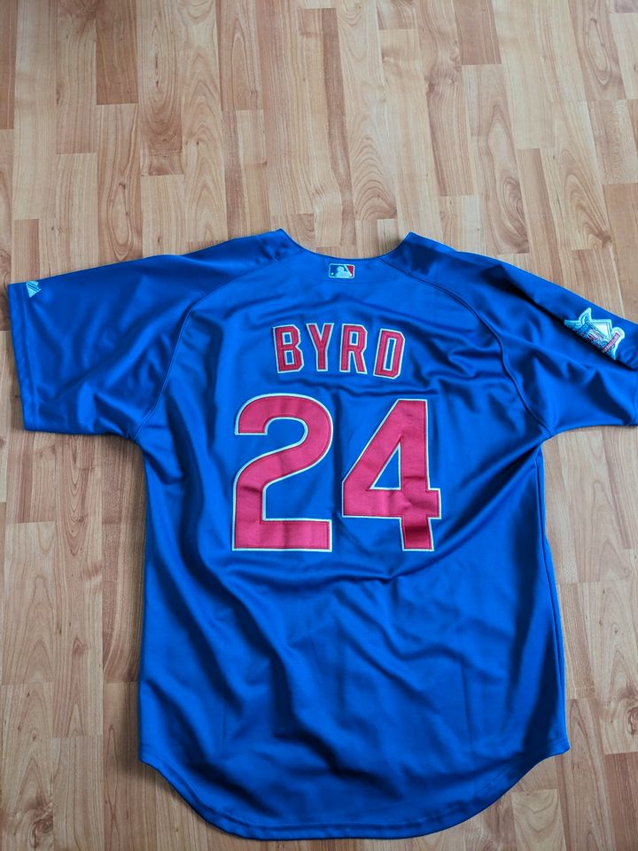 MLB Trikot Chicaco Cubs - Authentic Majestic Jersey - 24 Byrd in Karlsruhe
