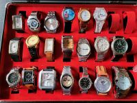 20 Armbanduhren  - Quarz  - Inkl. Uhrenbox/Koffer Baden-Württemberg - Herbolzheim Vorschau