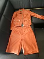 Benetton Gr.L Damen Suit Anzug dkl.-Orange Frankfurt am Main - Niederursel Vorschau