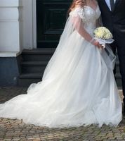 Hochzeitskleid ❤️ Brautkleid weiß Einheitsgröße Standesamt Kleid Hamburg - Wandsbek Vorschau