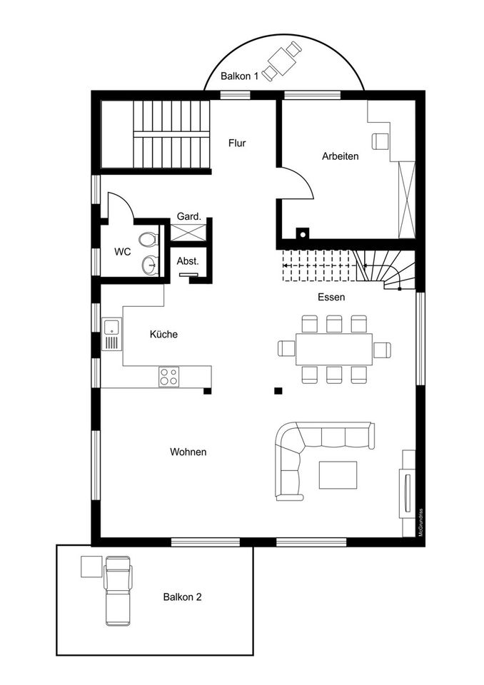 #KOMINOS IMMOBILIEN# neuwertiges Einfamilienhaus mit Einliegerwohnung in Lennestadt in Lennestadt