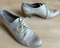 TAMARIS FRAUEN DAMEN PUMPS SCHUHE ECHTLEDER BEIGE 40 7 9 GETRAGEN Bayern - Krumbach Schwaben Vorschau