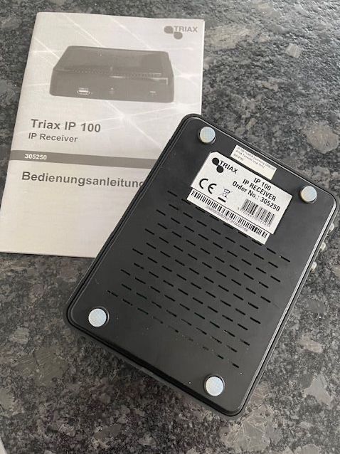 Triax IP 100 Sat-IP Netzwerk Receiver Sat-to-IP Empfänger SAT IP in Bischofswerda