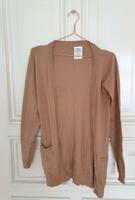 NEU | ONLY Cardigan Strickjacke lang beige braun Mitte - Wedding Vorschau