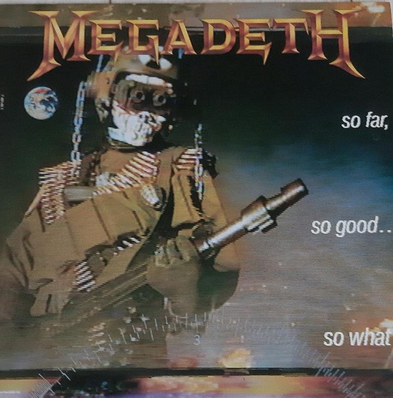 Megadeth Vinyl 1988 Schallplatte " so far so good..." Metal LP in Braunschweig