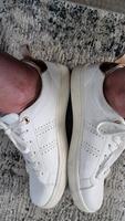 Weiße Sneaker mit rosegold  Applikationen Gr. 38 Brandenburg - Groß Kreutz Vorschau