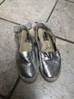 Espadrilles von Stradivarius Gr 40 silber Nordrhein-Westfalen - Eschweiler Vorschau