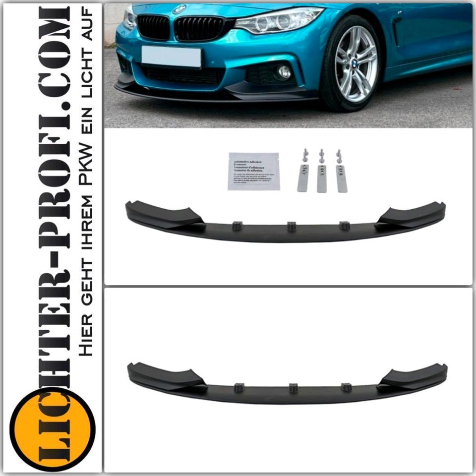 Kühlergrill für BMW 4er F32 F33 F36 passend Schwarz MATT