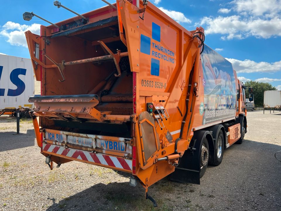 Volvo FE Müllwagen, Hybrid, Motor und Getriebe laufen, 6x2 in Umpferstedt