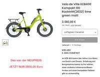 E Bike 20 Zoll, Riemenantrieb, Neuwertig,  Velo De Ville Kreis Pinneberg - Wedel Vorschau