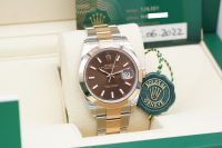 Rolex Datejust 41 Braun/Rosé 126301 Oyster Full-Set 2022 LC100 Hamburg-Nord - Hamburg Winterhude Vorschau