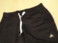 ADIDAS Jogginghose Damen Gr. S 34-36 schwarz weiß Polyester Hose Baden-Württemberg - Herrenberg Vorschau