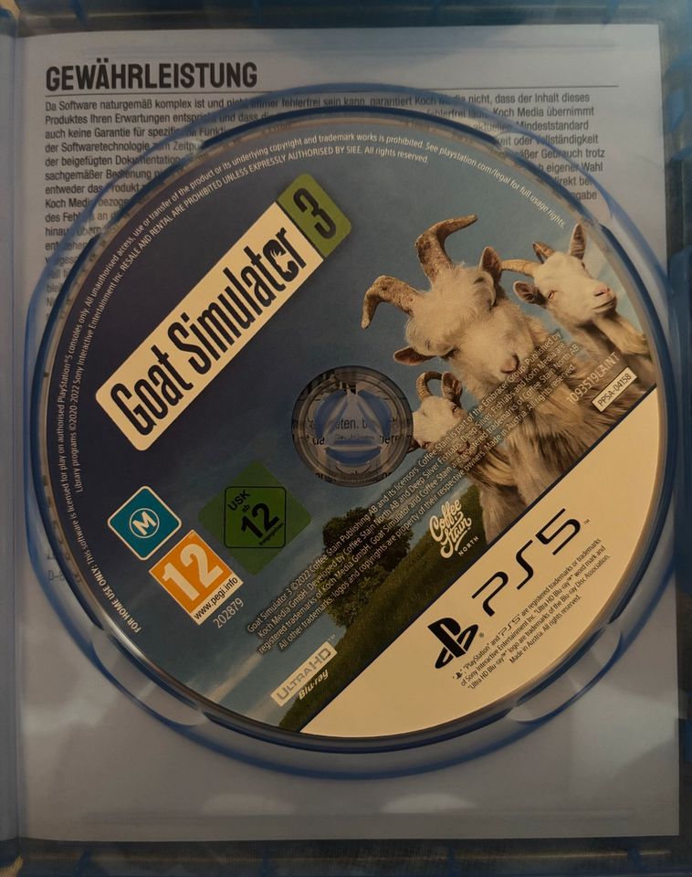 Goat Simulator 3 PS5 in Erlangen