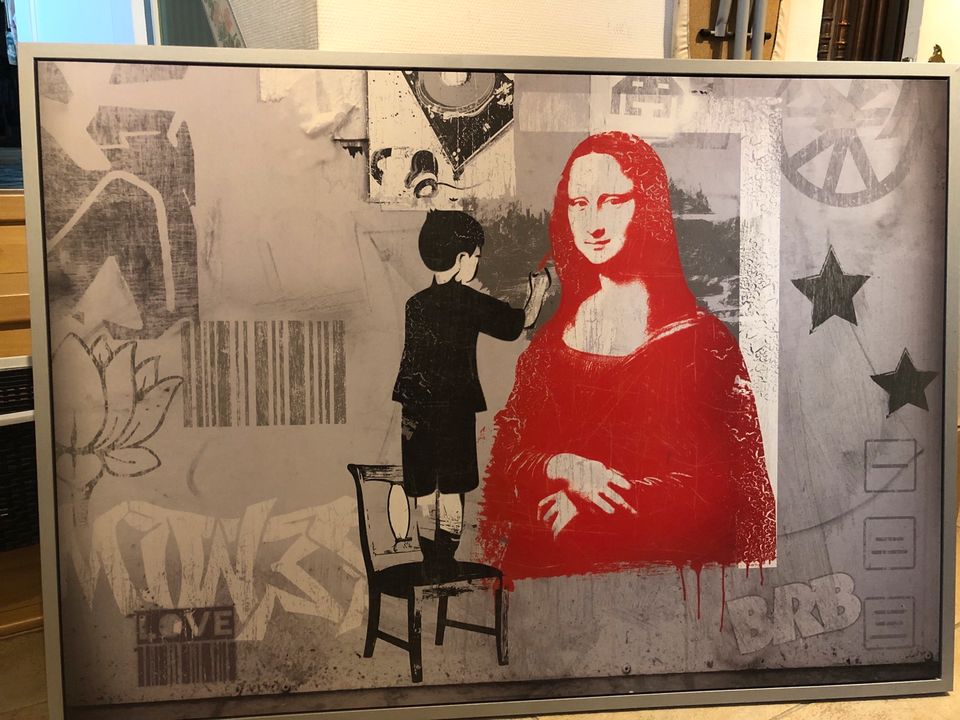 Bild- Druck mit Mona Lisa, Ikea in Norderstedt
