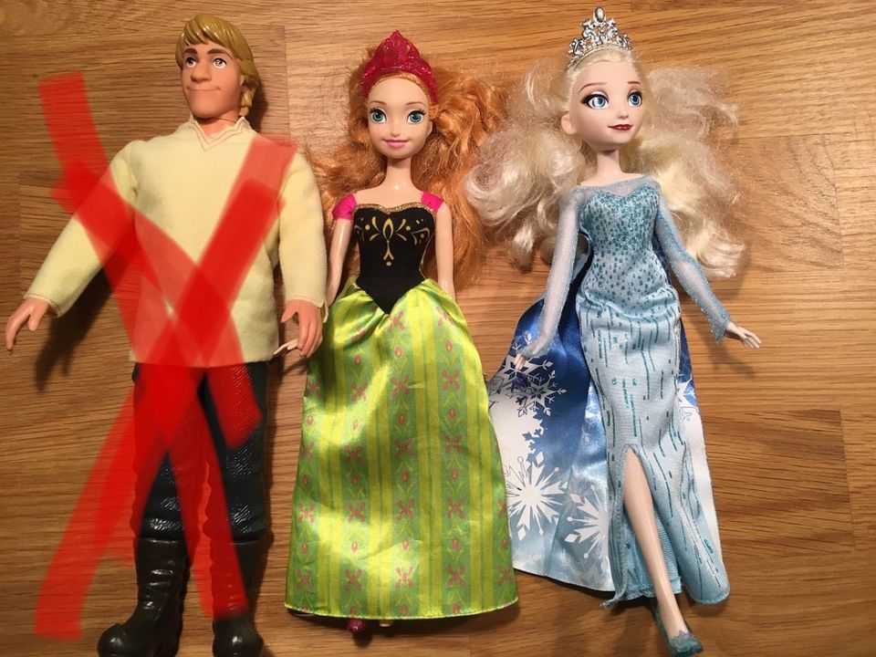 Anna und Elsa Eiskönigin Barbie in Geltow