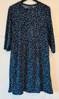 Kleid Blumen floral Muster dunkelblau rosa weiß Janina Gr 44 Bayern - Ellingen Vorschau