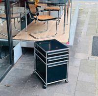 SOFORT ABHOLBEREIT! | Schöner USM Haller Rollcontainer | Inkl. 19% Mehrwertsteuer | Büro Container | Homeoffice | Designklassiker | Schwarz Düsseldorf - Pempelfort Vorschau