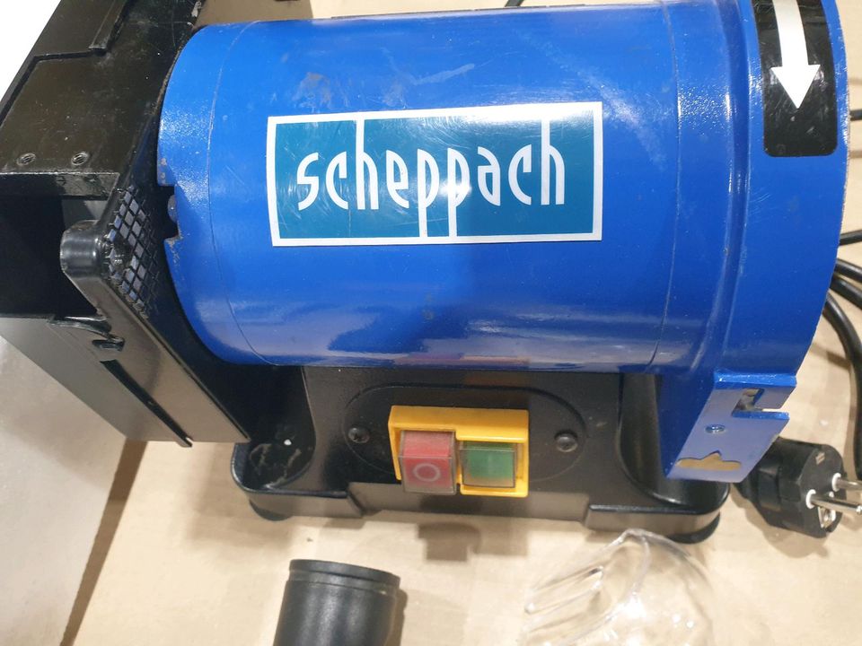 Kombinationsschleifer Scheppach - 250W Schleifstein   Bandlänge in Ludwigsburg