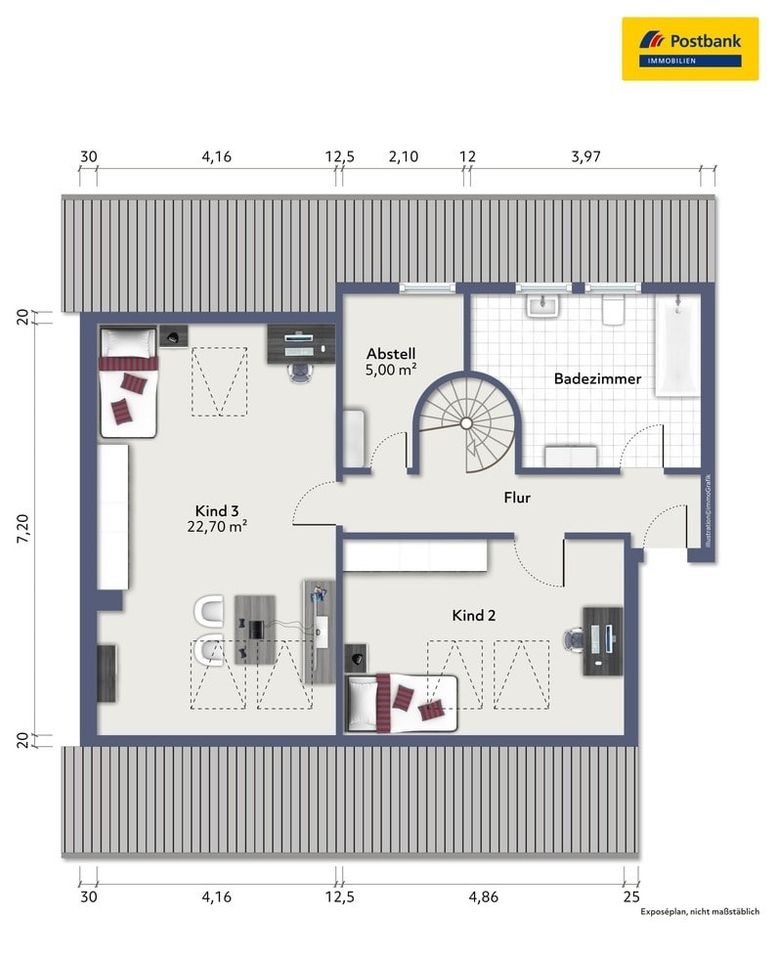 Haus im Haus! Großzügige 5-Zimmer ETW mit Balkon, Stellplatz und 2 Bädern in zentraler Lage Wittens! in Witten