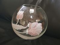 Kugelvase Vase Glas Blumen florales Muster flirt Ritzenhoff Nordrhein-Westfalen - Stemwede Vorschau