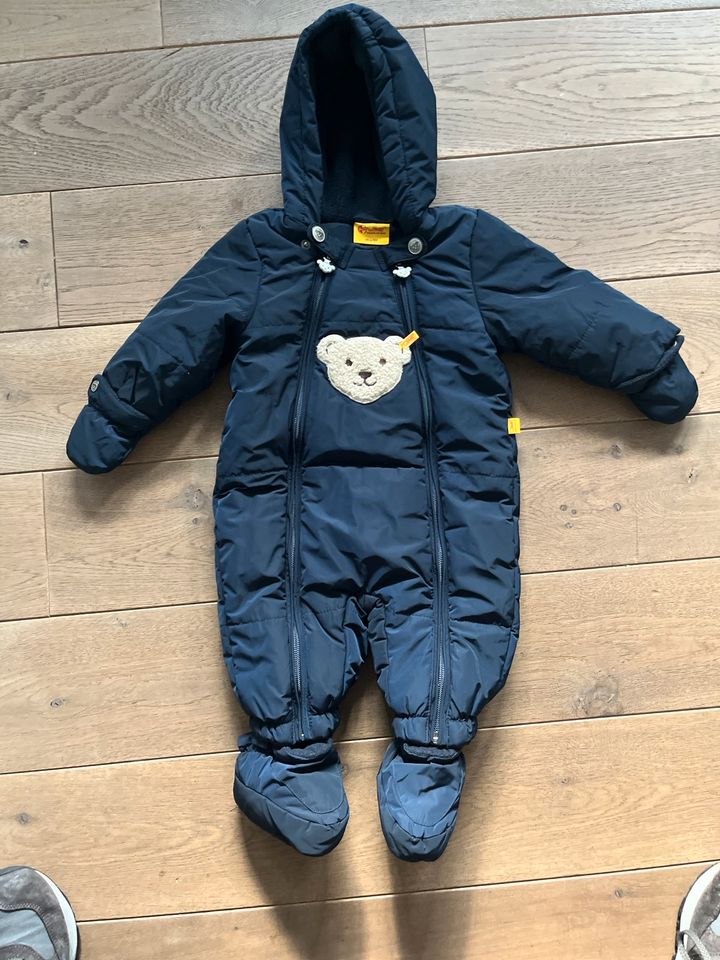 Steiff Winter- Schnee Overall blau 68 Baby in Bocholt