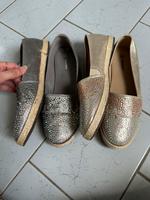 Graceland Schuhe Glitzer Espandrillos Silber /gold Bayern - Dillingen (Donau) Vorschau