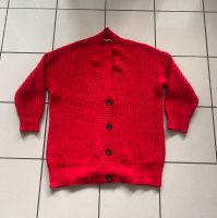 Ne Edgy Strickjacke Cardigan, rot, Gr M, Oversize Grobstrick Hamburg-Nord - Hamburg Winterhude Vorschau