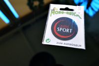 NEU ✦ Bügelbild SPORT Ø5cm zum aufbügeln Sportkleidung Sachsen-Anhalt - Derenburg Vorschau