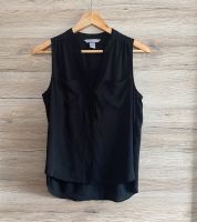 ✨ Schöne Business Sommer Bluse in Schwarz mit Knöpfen Top von H&M Bayern - Würzburg Vorschau