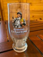 altes Bierglas Brauerei Erharting Bayern - Pfaffing Vorschau