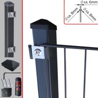 Doppelstabmattenzaun 10 m 830-2030 mm 8/6/8 Klemmplättchen Nr.24 Nordrhein-Westfalen - Preußisch Oldendorf Vorschau