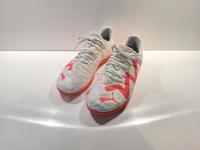Puma Hallenschuhe Sportschuhe Fussballschuhe Gr. 38 weiß neon Nordrhein-Westfalen - Ochtrup Vorschau