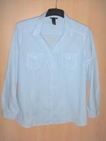 Schöne Umstandsbluse Gr.XL 44 46 Blau Weiß Rüsche Bluse H&M Mama Bochum - Bochum-Ost Vorschau