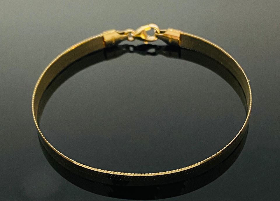 Kleopatra Armband 585 Gold Goldkette Königskette Plattenkette in Berlin