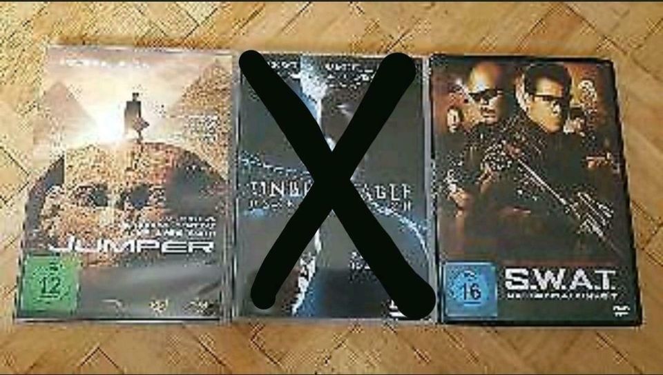 Samuel L. Jackson DVDs: Jumper, S.W.A.T. in Helmstadt