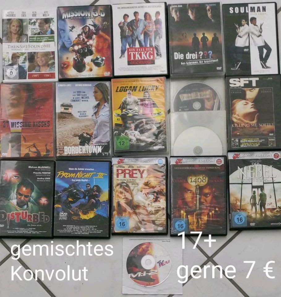 DvDs Konvolut Auflösung einer riesen Sammlung in Rehburg-Loccum