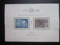 Lettland 1939 Block 2 postfr.  - Baufonds - 5.Jahrestag Ulmanis Saarland - Merzig Vorschau