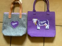 2 Stück Milka Filztasche, grau und lila, unbenutzt – neu Bayern - Altendorf Vorschau