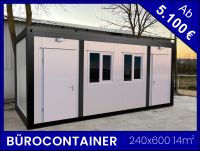Bürocontainer | Wohncontainer | Container | Baucontainer | Lagercontainer | Gartencontainer | Containerhaus | TEILWEISE SOFORT VERFÜGBAR 240x600 Saarbrücken - St Johann Vorschau