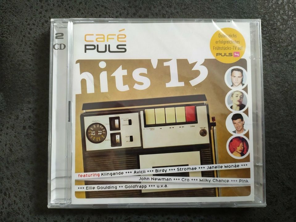NEU: 2 CDs Rock/Pop/Charts Cafe Puls Hits'13 (Avicii, P!NK,...) in Pollenfeld