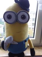 Große Minion-Stoff-Figur ( 65 cm ) zum Liebhaben Schleswig-Holstein - Barsbüttel Vorschau