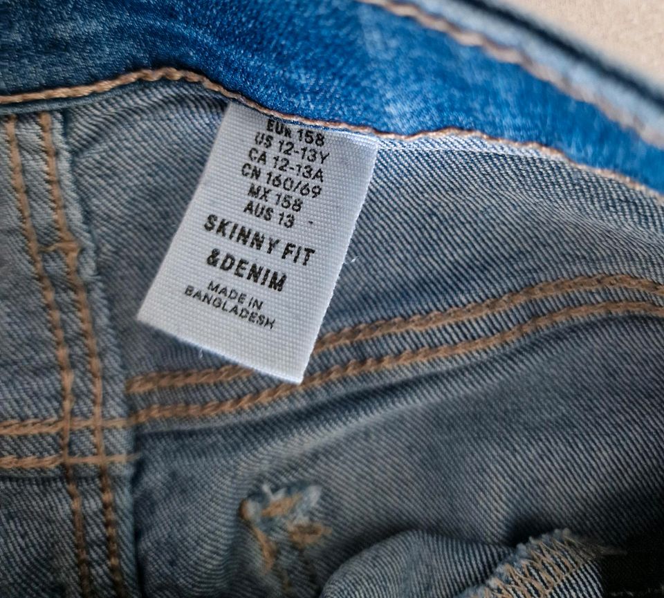 H&M Skinny Jeans Gr. 158 in Heiligenhaus