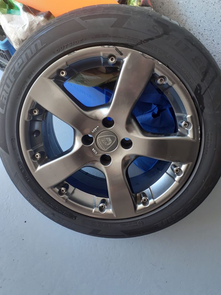 Felgen/Reifen Opel/Adam 195/55R16 Felge 7.0x16H2 in Gleichen