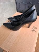 Schwarze high heels, Buffalo London, Größe 38, Echtleder Hessen - Vellmar Vorschau