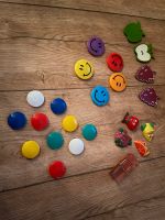 24 Magnet bunt rund Smiley Obst Magnete Büro für Pinnwand Bayern - Waldsassen Vorschau