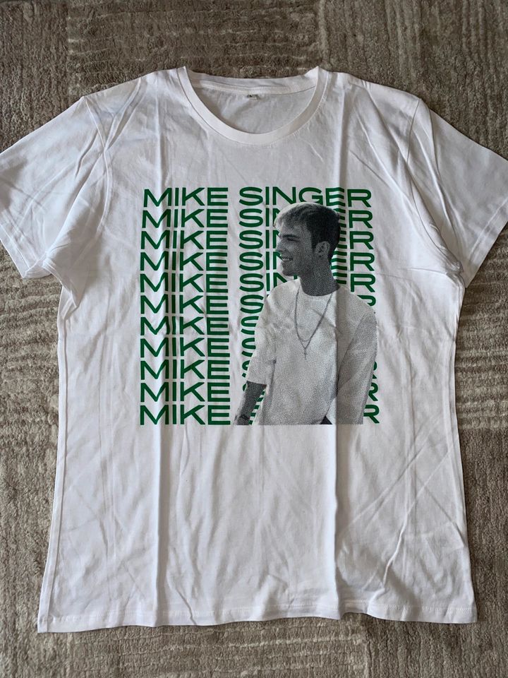 Tshirt Mike Singer Fantshirt fanartikel Sänger in Nörvenich